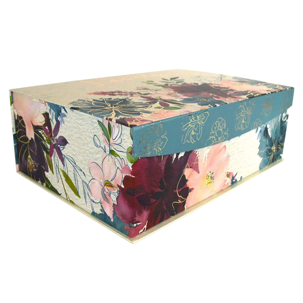 Buy The Medium Floral Tab Box By Ashland At Michaels